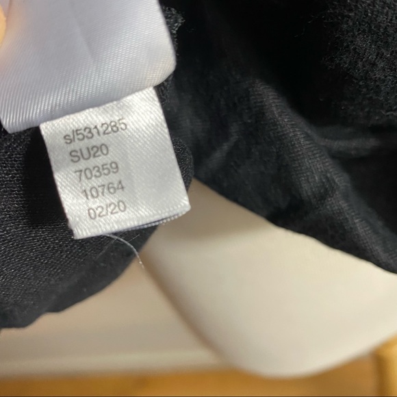 LOFT Black Linen Peasant Short Sleeve Top, XL & XXL - Picture 12 of 16